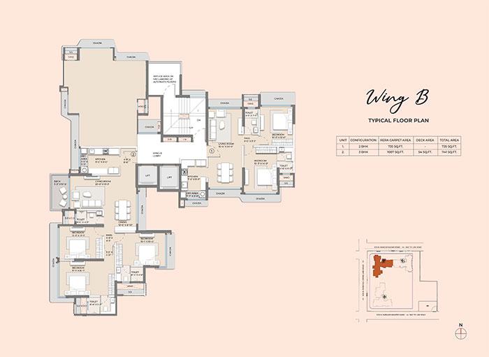 arkade evoke 3 bhk