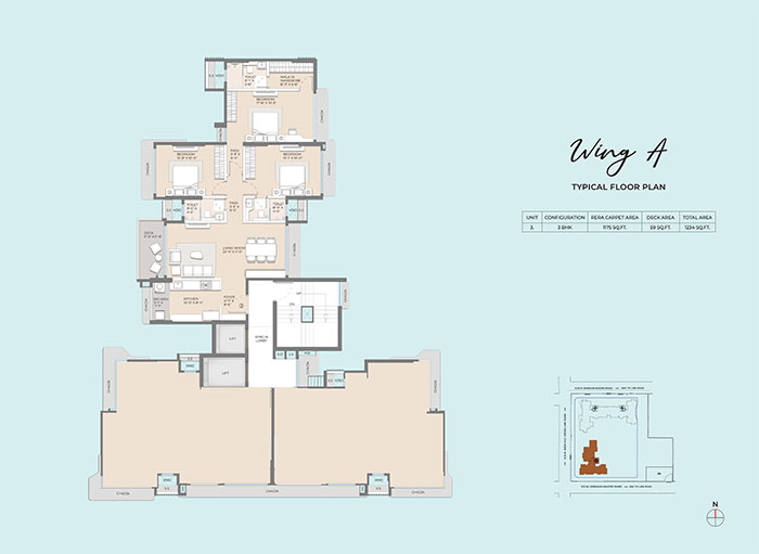 arkade evoke 3 bhk